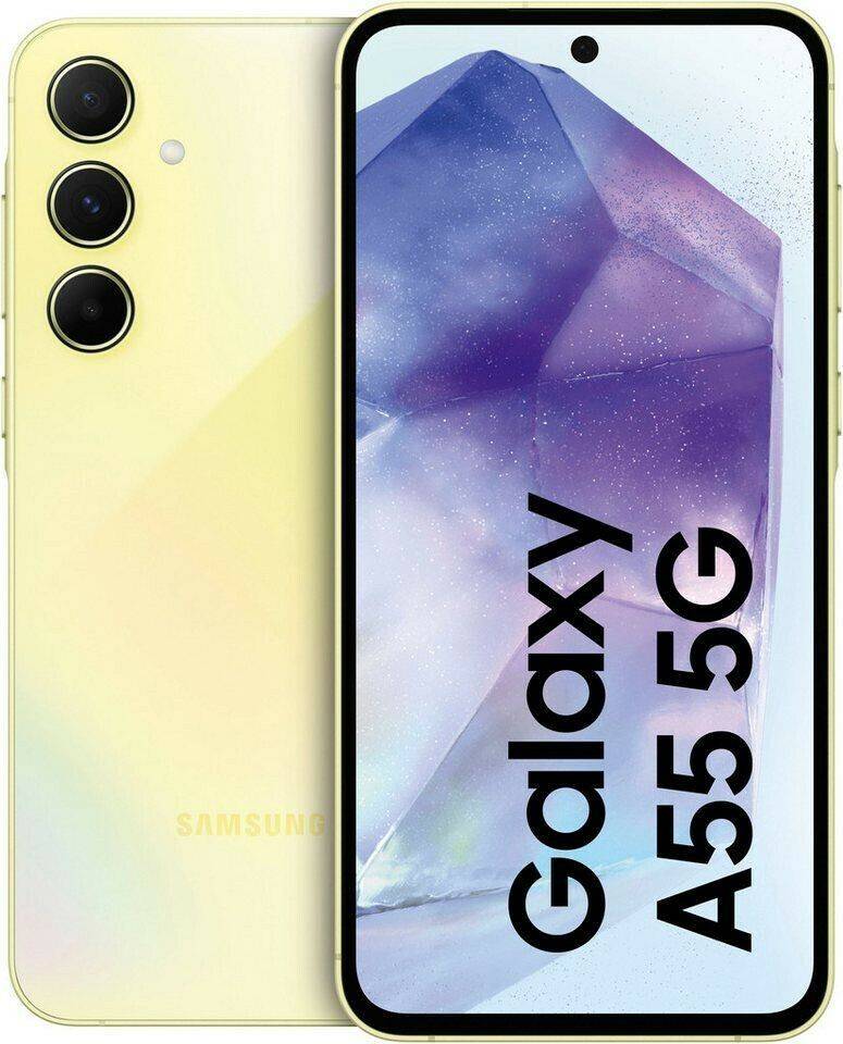 Samsung Galaxy A55256GB Zitrone Handys & Smartphones