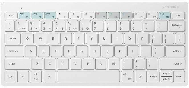 Samsung Bluetooth Keyboard white Eingabegeräte