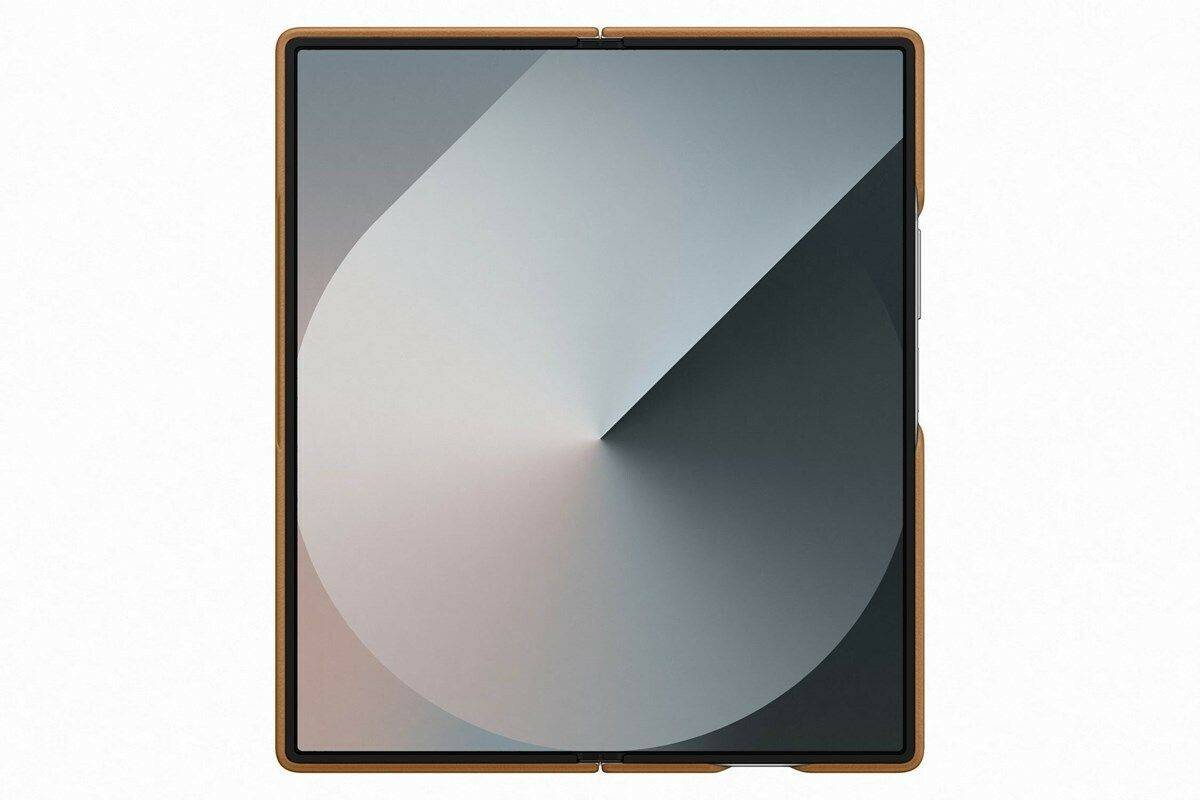 Samsung Kindsuit Case (Galaxy Z Fold6)Tan Handy-Zubehör
