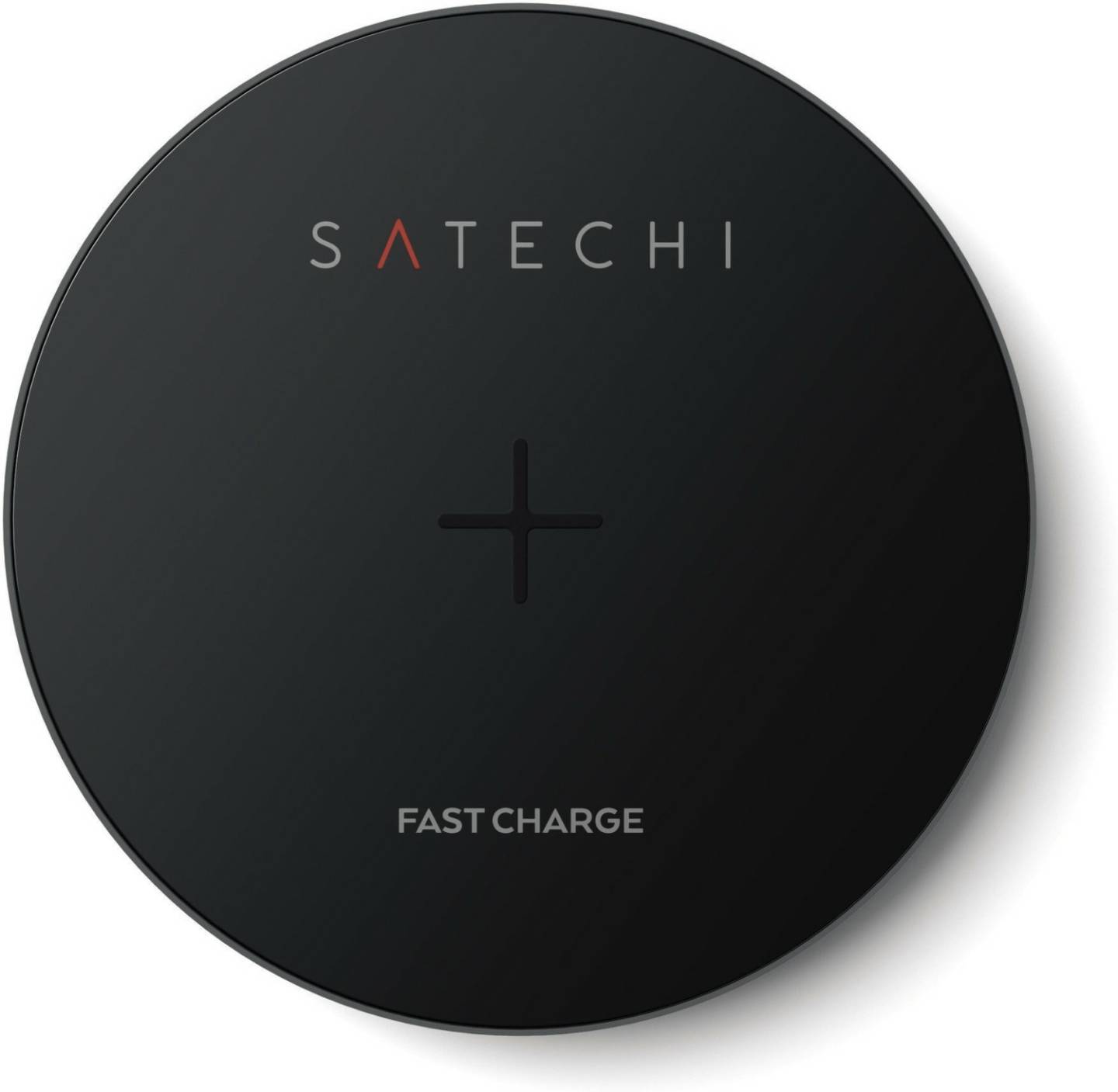 Handy-Zubehör Satechi Aluminum Wireless Charging Padspace grau