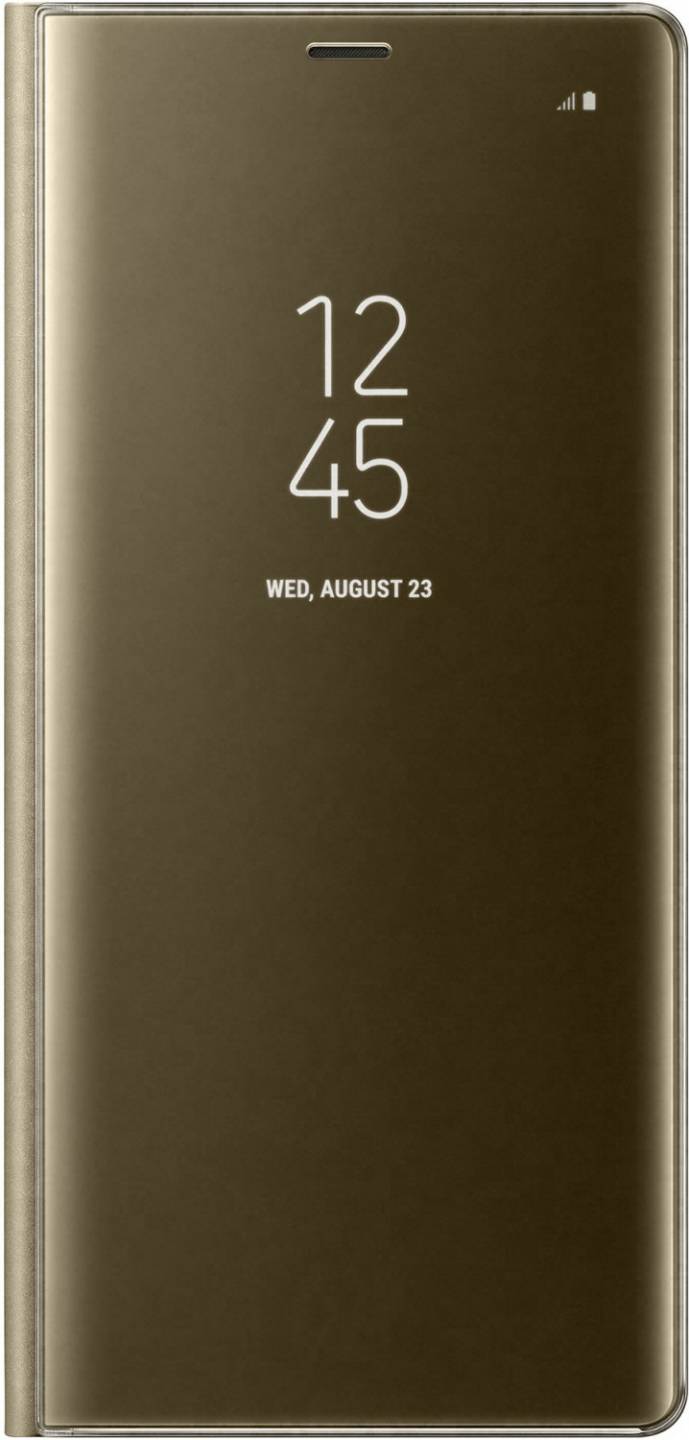 Samsung Clear View Standing Cover (Galaxy Note 8)maple gold Handy-Zubehör