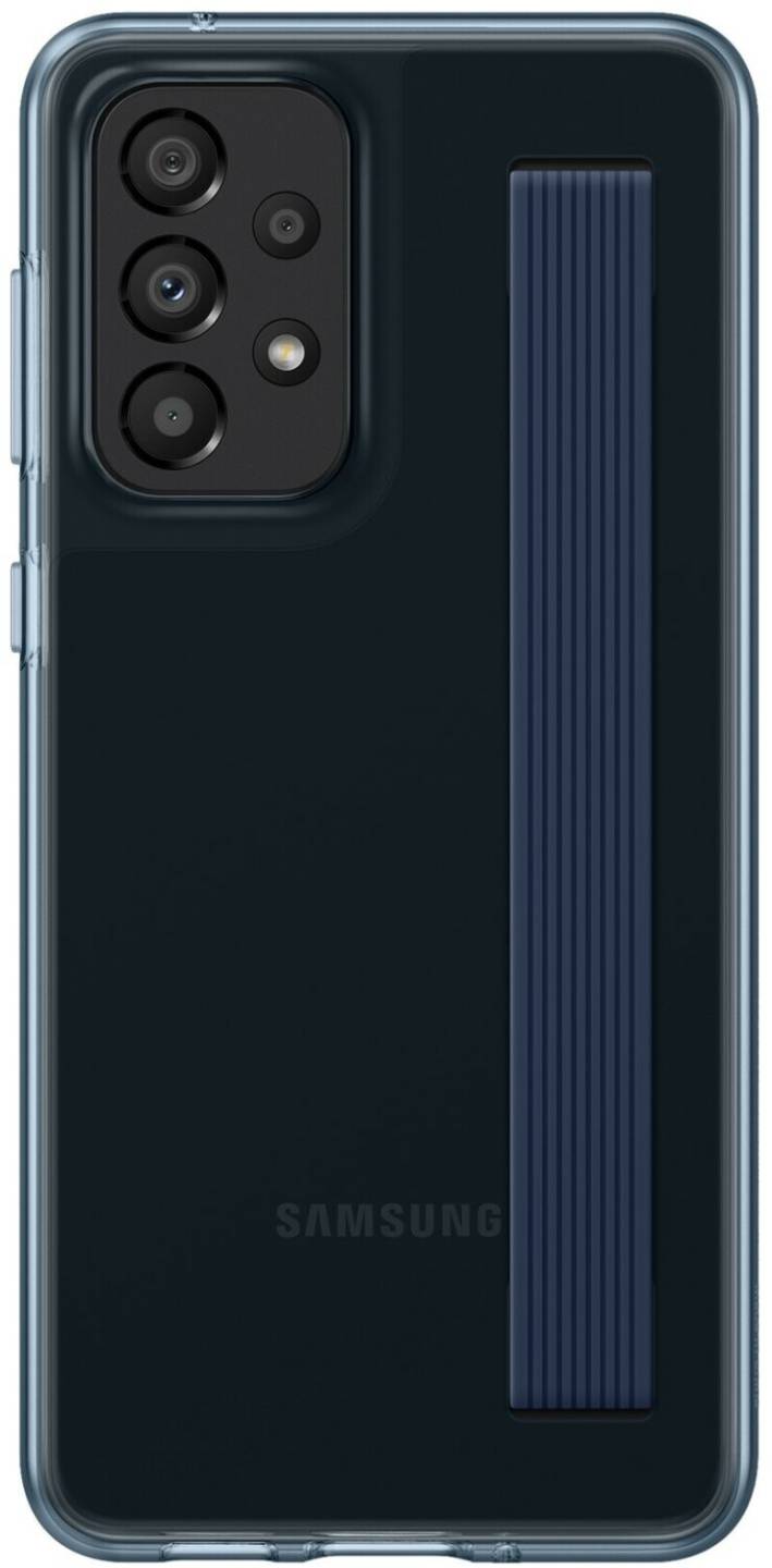 Handy-Zubehör Samsung Slim Strap Cover (Galaxy A33)Schwarz