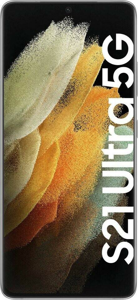 Samsung Galaxy S21 Ultra 5G128GB Phantom Silver Handys & Smartphones