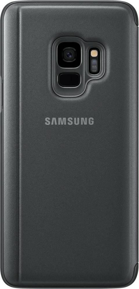 Handy-Zubehör Samsung Clear View Standing Cover (Galaxy S9)schwarz