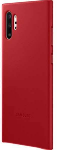 Samsung Leather Wallet Cover (Galaxy Note 10+/Note 10+ 5G)rot Handy-Zubehör
