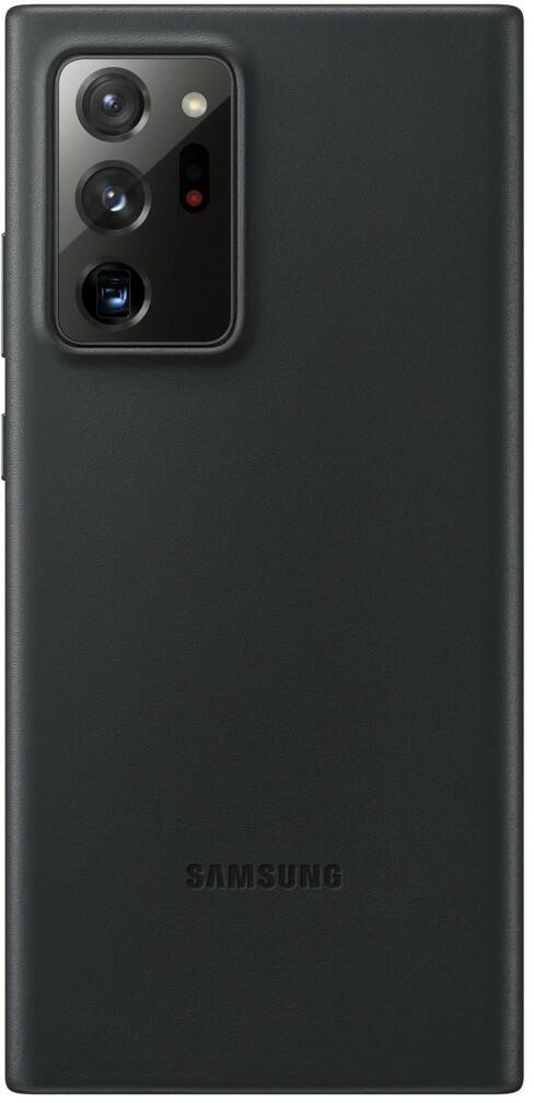 Handy-Zubehör Samsung Leder Backcover (Galaxy Note 20 Ultra)Schwarz