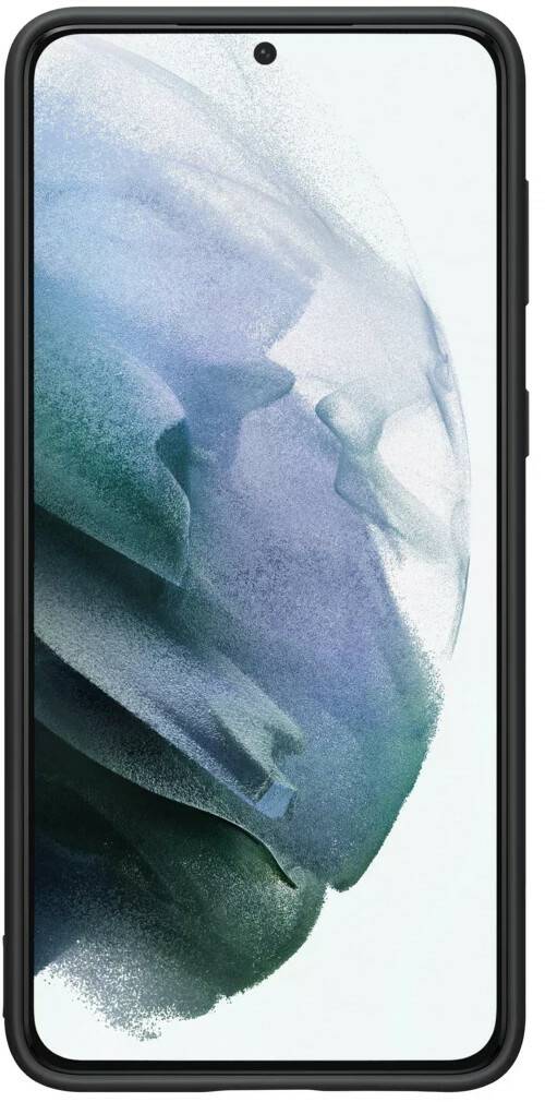 Samsung Silicone Cover (Galaxy S21 Plus)Black Handy-Zubehör