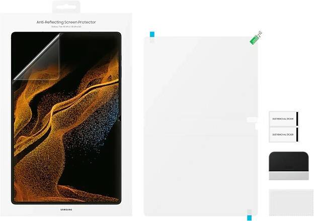 Samsung Displayschutzfolie EF-UX900 für das Galaxy Tab S8 Ultra Handy-Zubehör