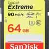 SanDisk Extreme SD UHS-I U3 V30SDXC - 64GB (SDSDXVE-064G-GNCIN) Kamera-Zubehör