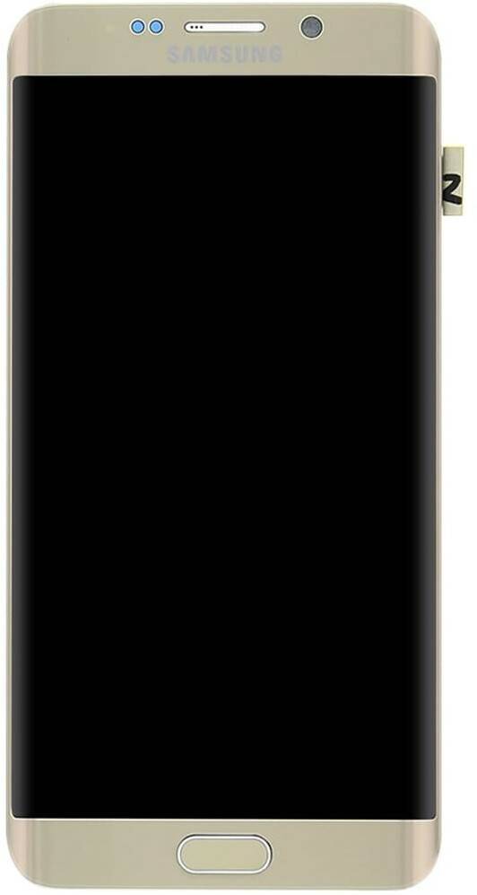 Samsung Original Ersatzteil Samsung GH97-17819A - LCD Display / Touchscreen - G928F Galaxy S6 Edge Plus - Gold (GH97-17819A) Handy-Zubehör