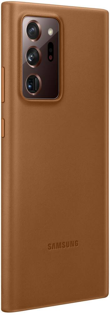 Handy-Zubehör Samsung Leder Backcover (Galaxy Note 20 Ultra)Braun