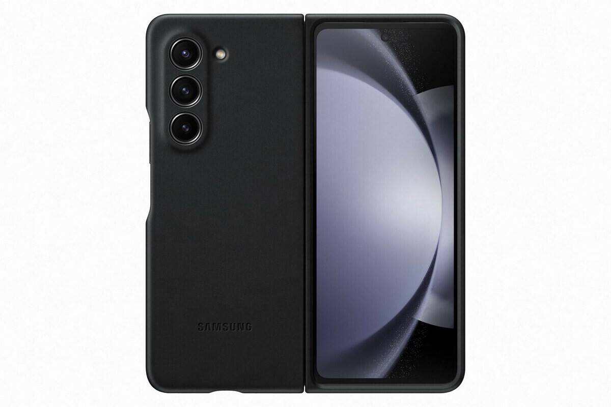 Handy-Zubehör Samsung Flap Eco-Leather Case (Galaxy Z Fold5)Black