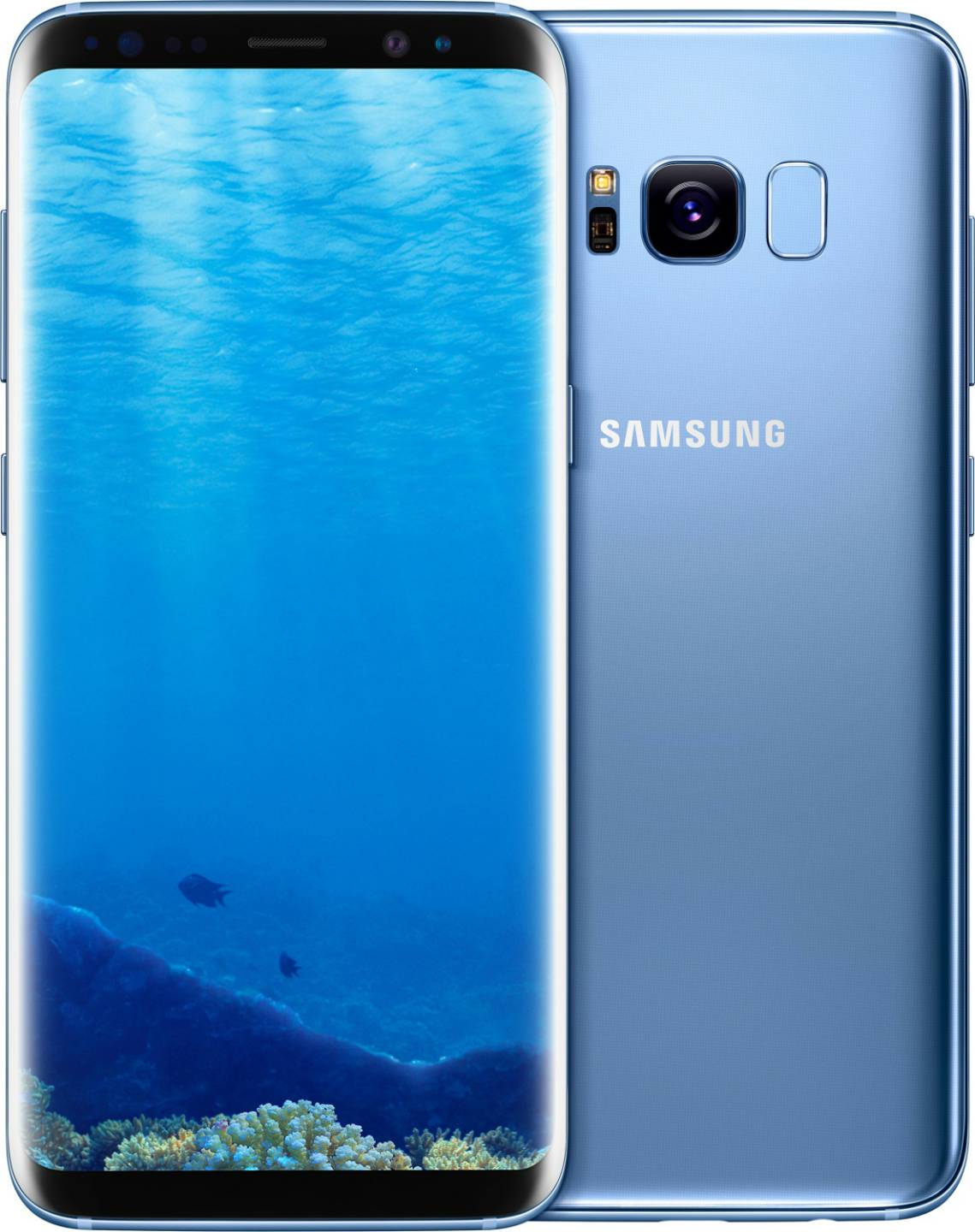 Handys & Smartphones Samsung Galaxy S8Coral Blue