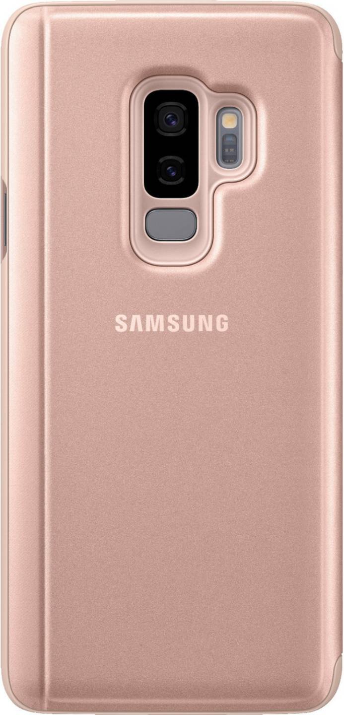 Handy-Zubehör Samsung Clear View Standing Cover (Galaxy S9+)gold
