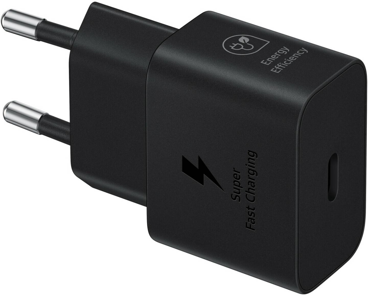 Handy-Zubehör Samsung EP-T2510 Schnellladeadapter 25Wohne Kabel Schwarz