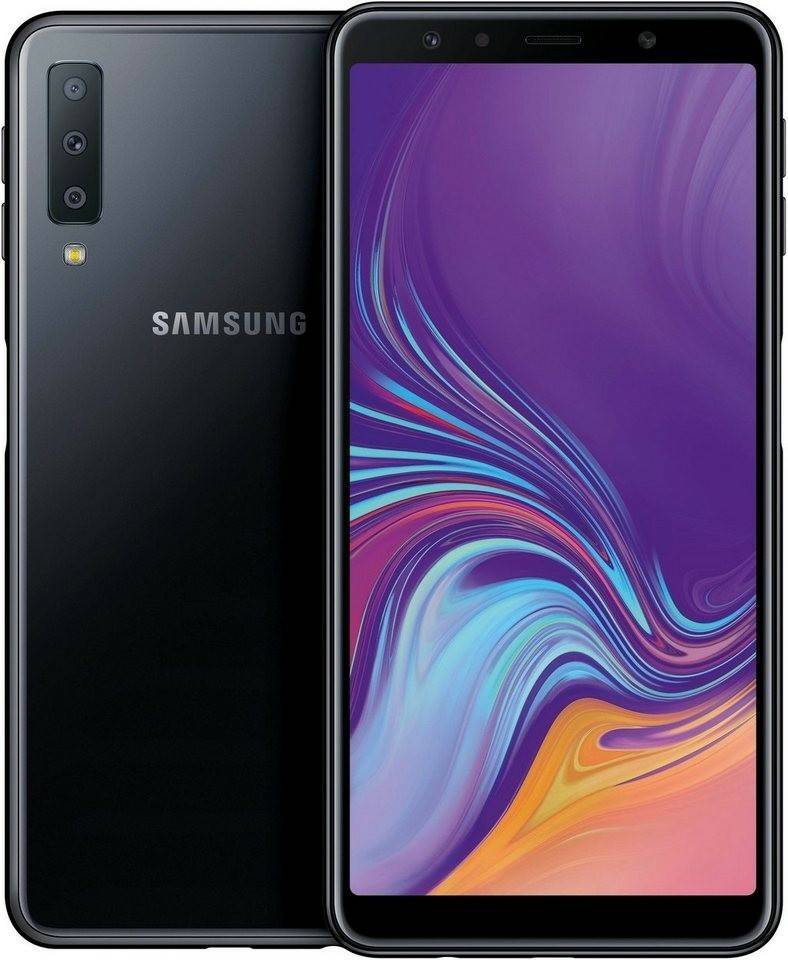 Samsung Galaxy A7 (2018)schwarz Handys & Smartphones