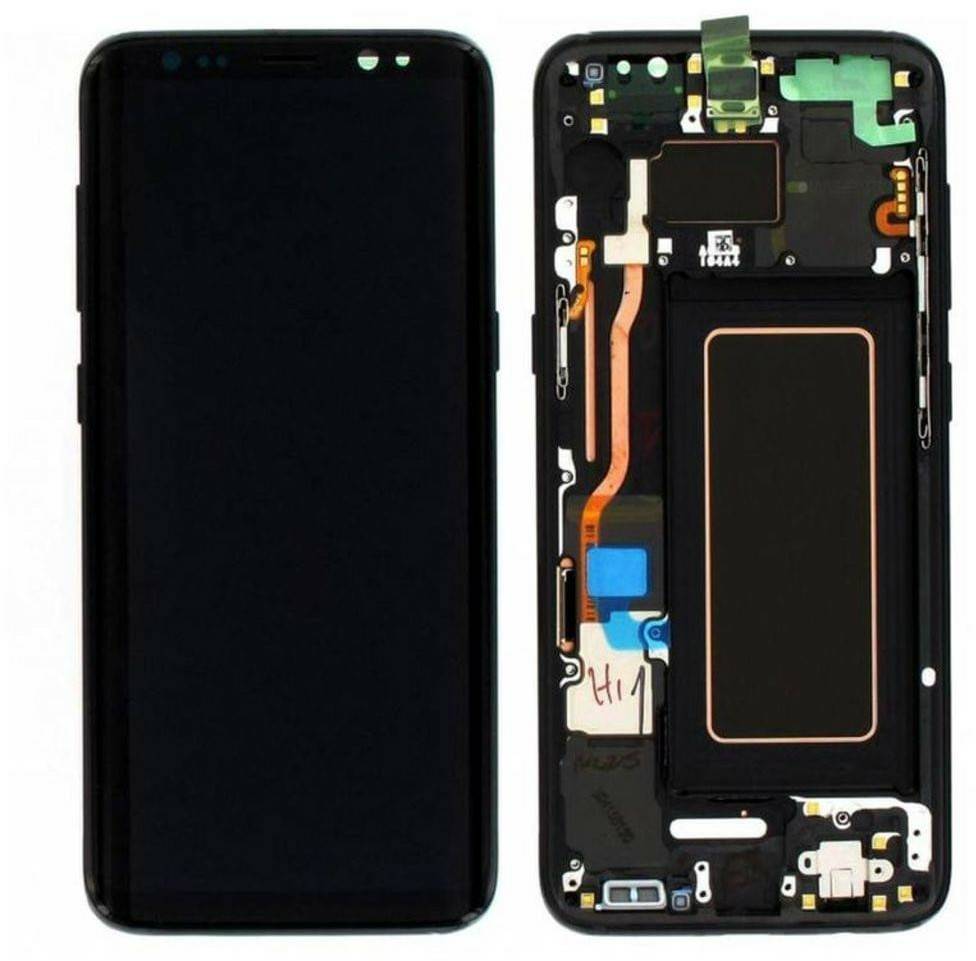 Handy-Zubehör Samsung Display LCD Set (Galaxy S8 G950F)Schwarz