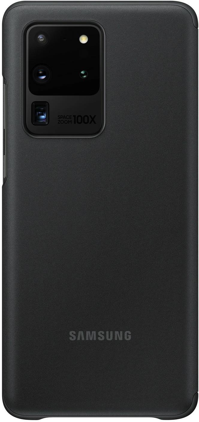 Samsung Clear View Cover (Galaxy S20 Ultra)schwarz Handy-Zubehör