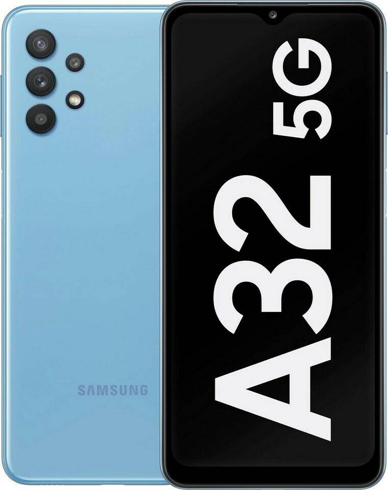 Samsung Galaxy A32 5G64GB Awesome Blue Handys & Smartphones