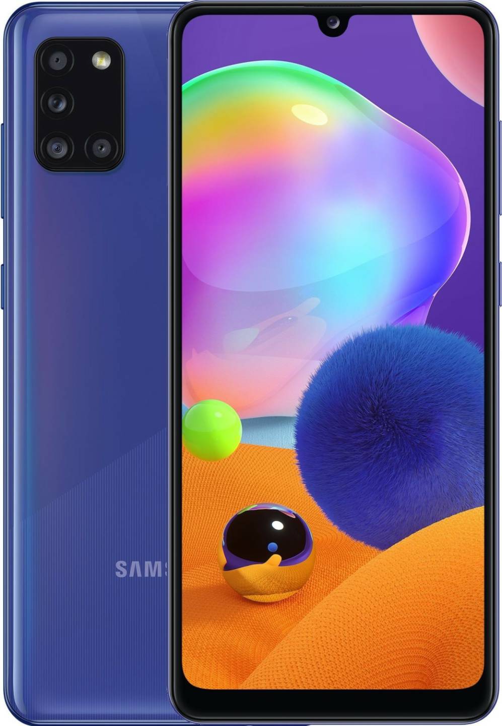 Samsung Galaxy A3164GB Prism Crush Blue Handys & Smartphones