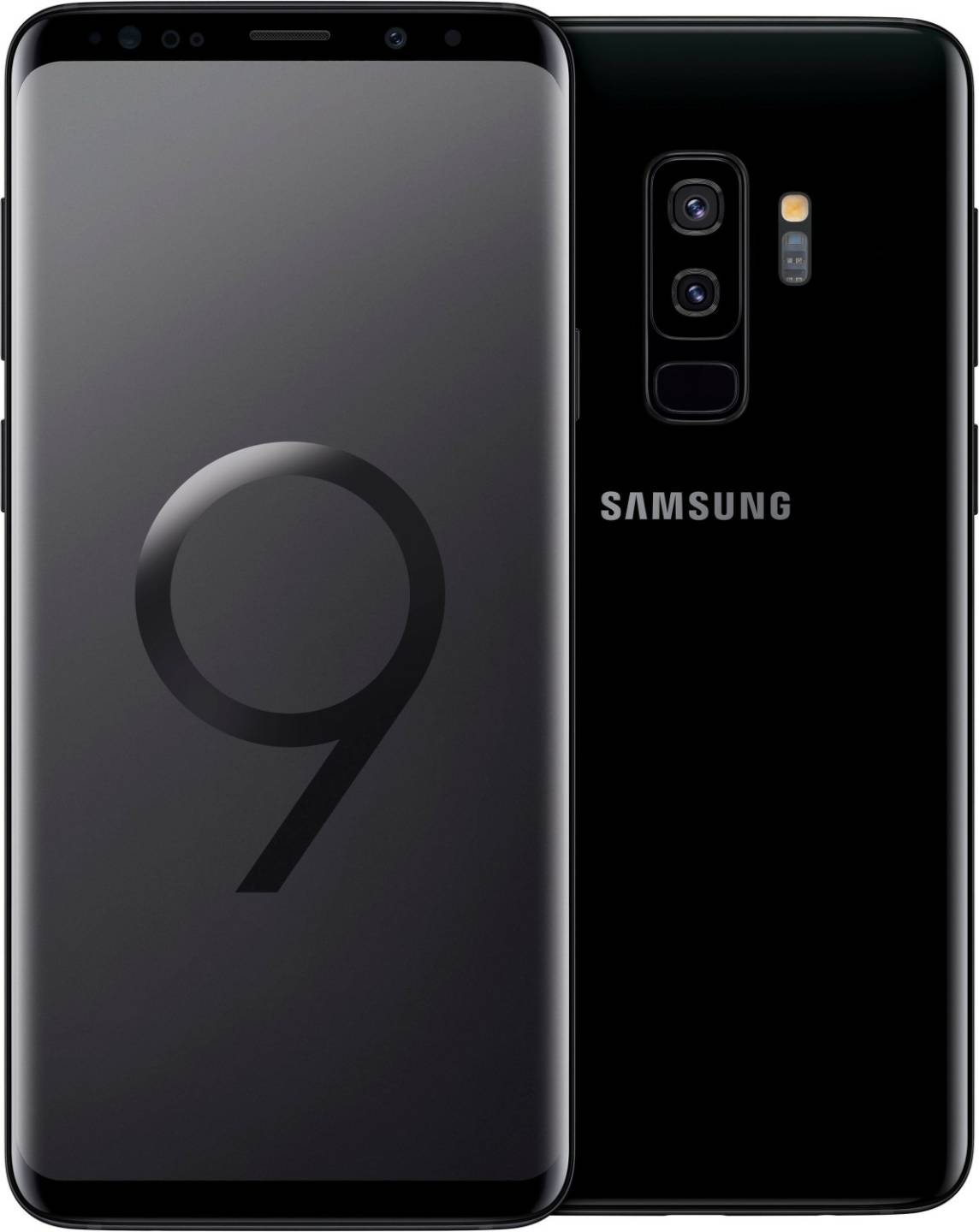 Handys & Smartphones Samsung Galaxy S9+ Single Sim128GB midnight black