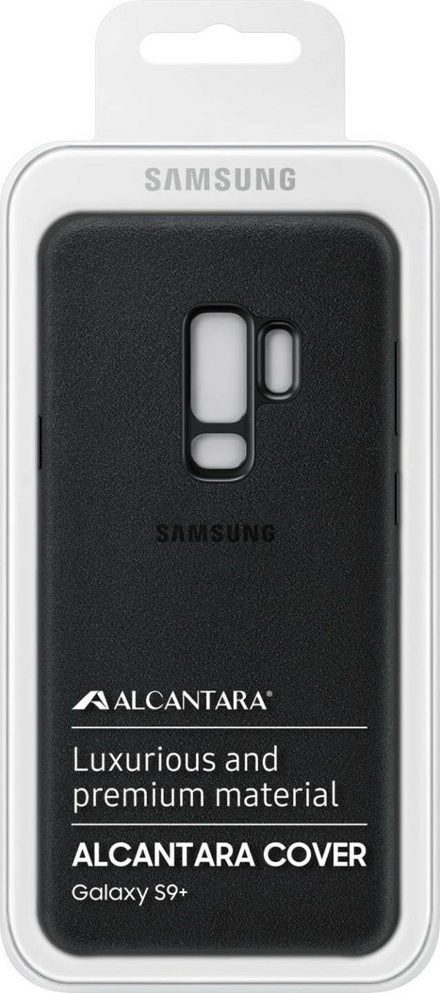Handy-Zubehör Samsung Alcantara Cover (Galaxy S9+)schwarz