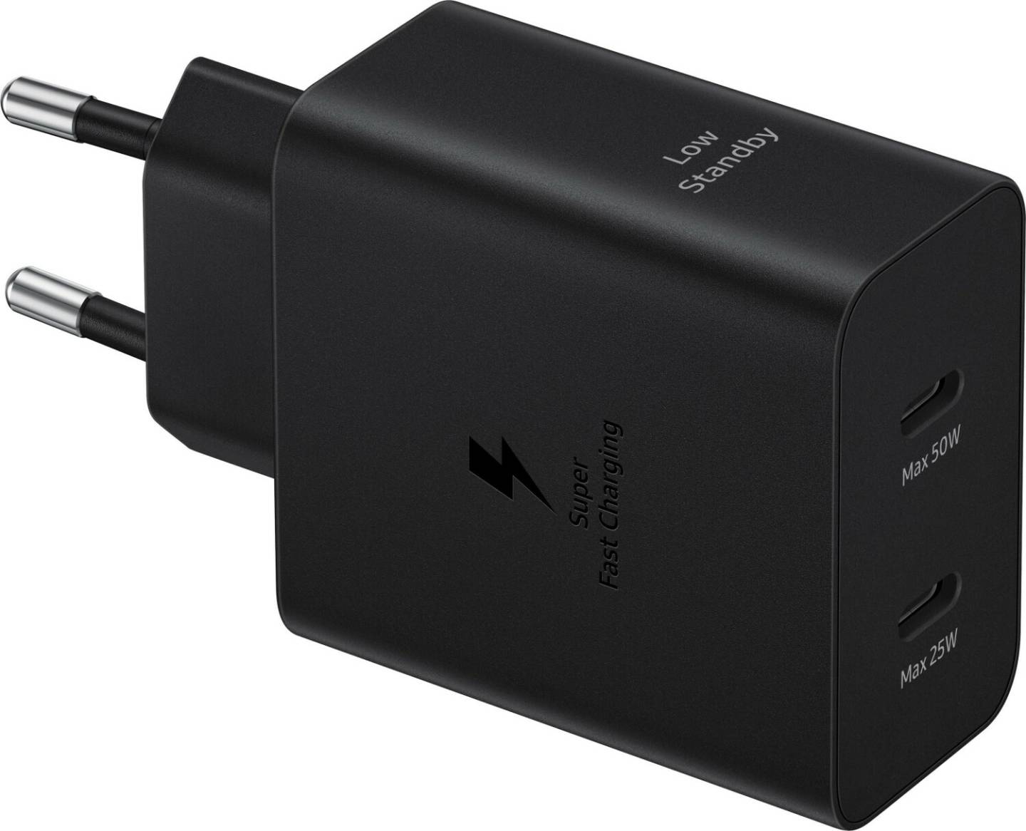 Handy-Zubehör Samsung Schnellladeadapter Duo mit Datenkabel 50 Watt EP-T5020X