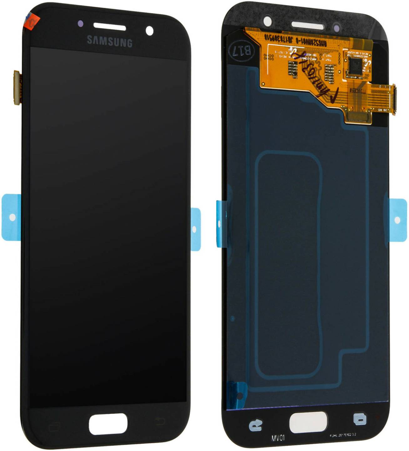 Samsung Original Ersatzteil Samsung - LCD Display / Touchscreen - A320F Galaxy A3 (2017) - Schwarz (GH97-19732A) Handy-Zubehör