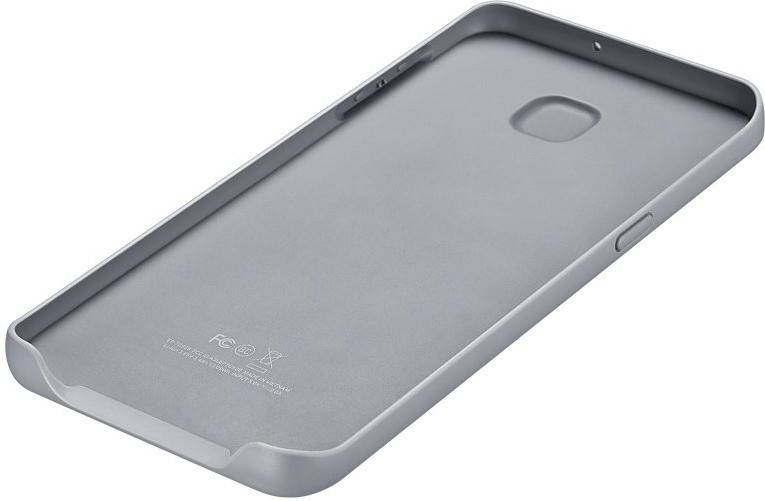 Handy-Zubehör Samsung Power Cover EP-TG928 mit induktiver Ladefunktion für Galaxy S6 edge+silber