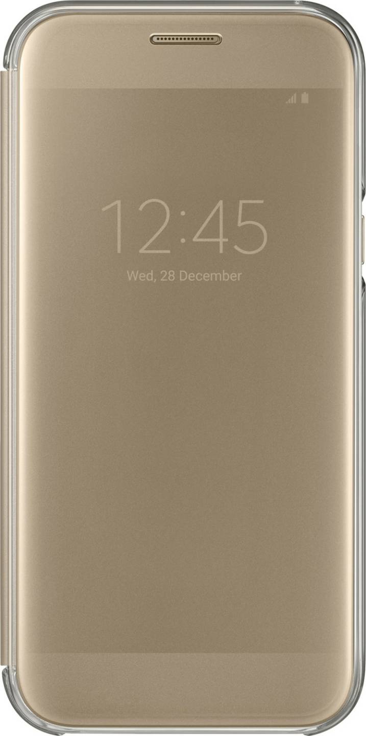 Handy-Zubehör Samsung Clear View Cover (Galaxy A5 2017)gold