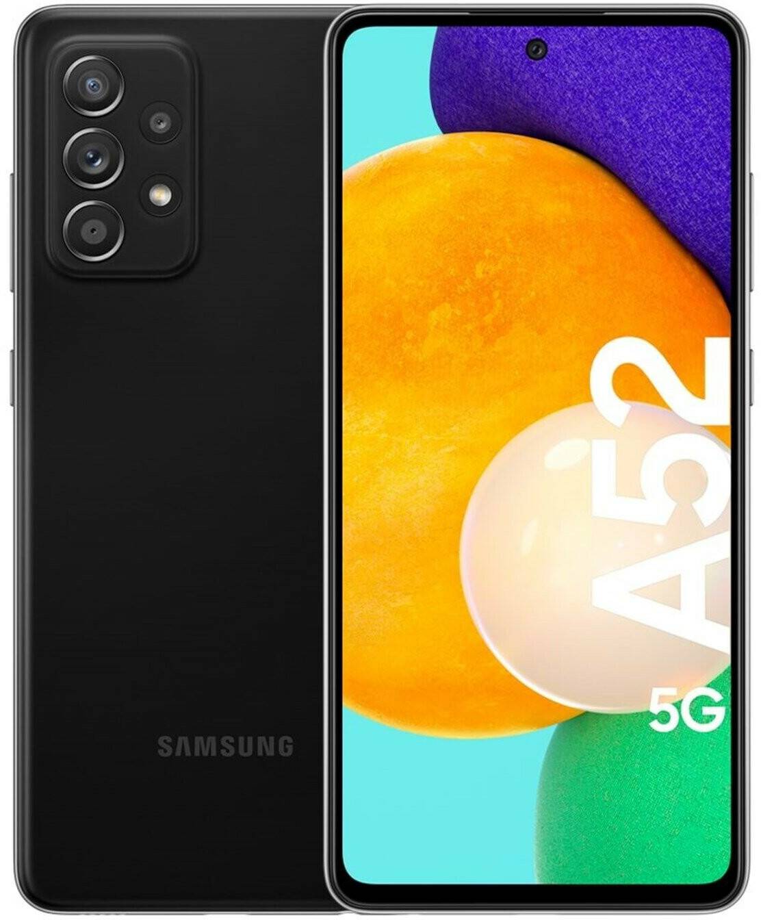 Handys & Smartphones Samsung Galaxy A52 5G6GB/128GB Awesome Black
