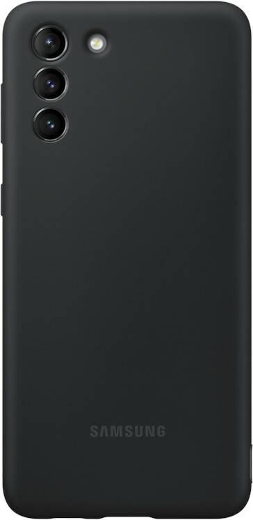 Samsung Silicone Cover (Galaxy S21 Plus)Black Handy-Zubehör