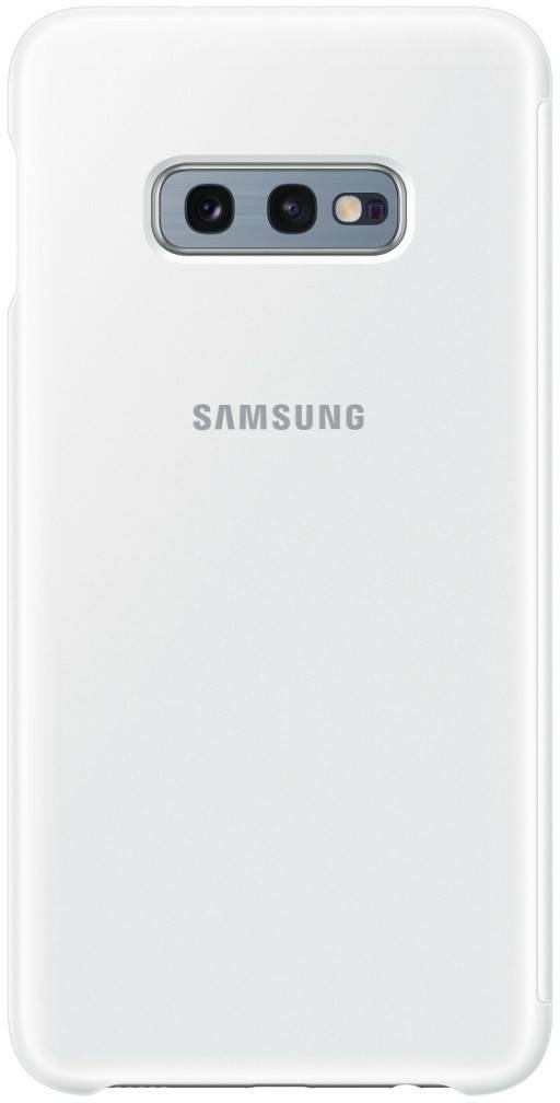 Handy-Zubehör Samsung Clear View Cover (Galaxy S10e)weiß