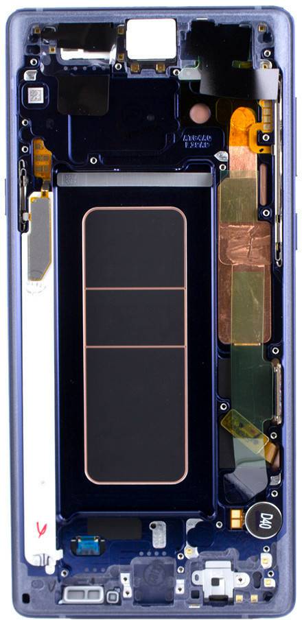 Handy-Zubehör Samsung Front LCD Asm Blue Note 9 SM-N960F (GH97-22269B)