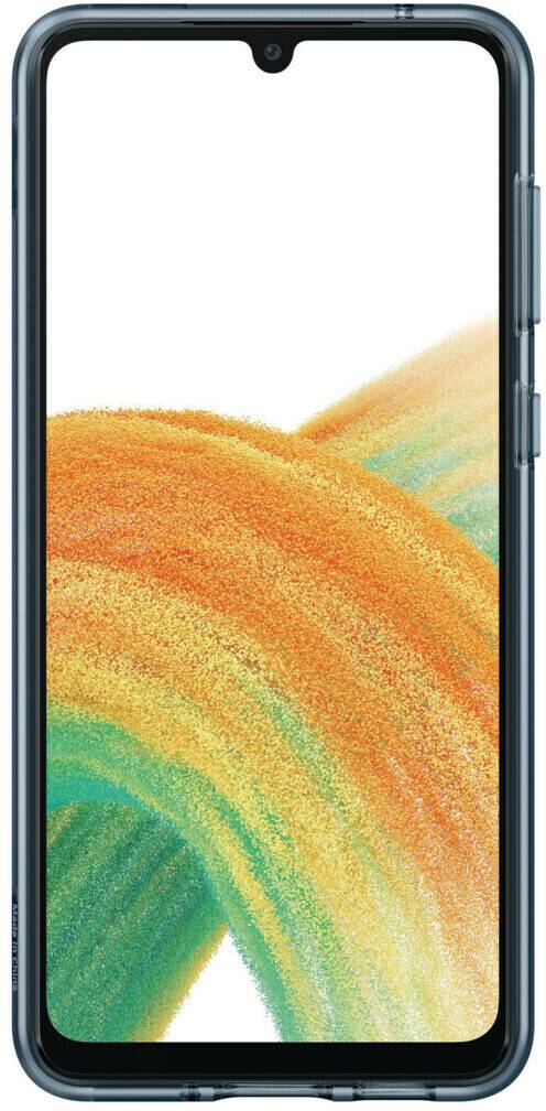 Handy-Zubehör Samsung Slim Strap Cover (Galaxy A33)Schwarz