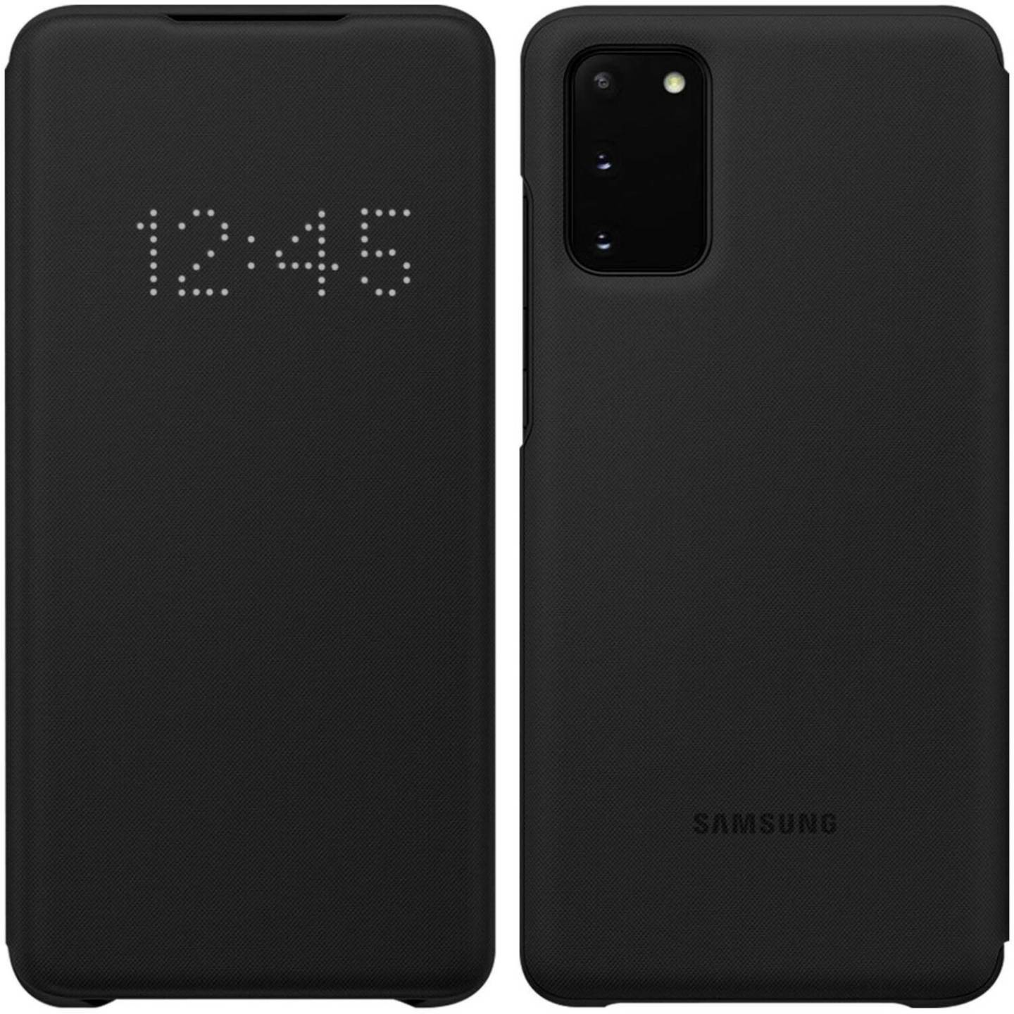 Samsung LED View Cover (Galaxy S20)schwarz Handy-Zubehör