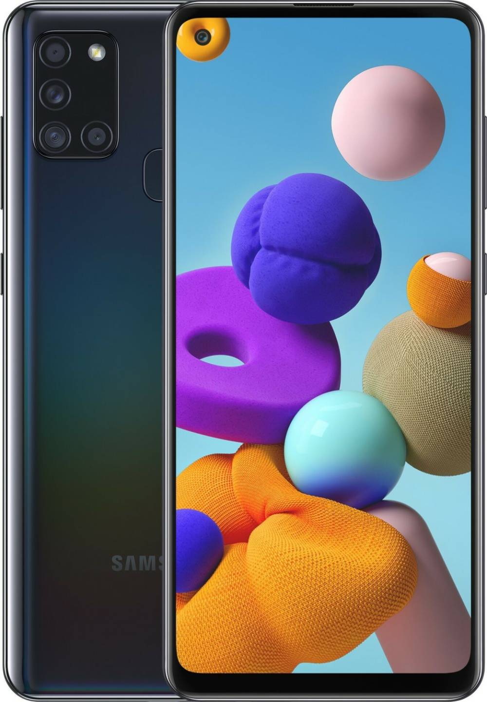 Handys & Smartphones Samsung Galaxy A21s64GB Black