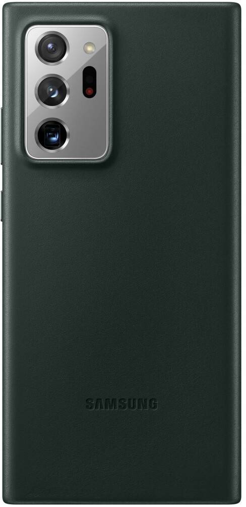 Samsung Leder Backcover (Galaxy Note 20 Ultra)Grün Handy-Zubehör