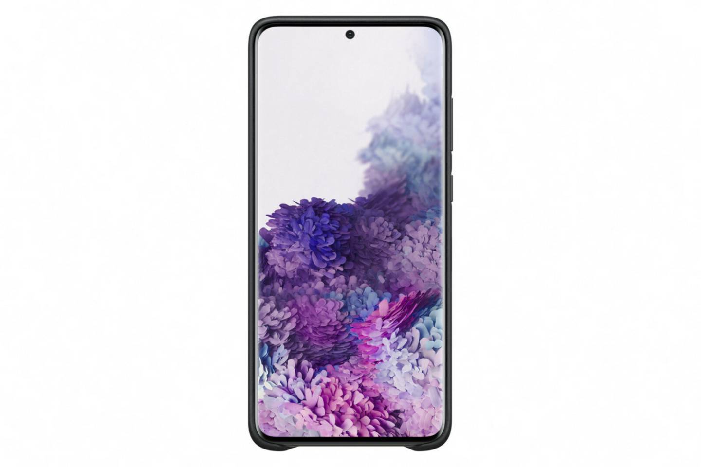 Samsung Leder Backcover (Galaxy S20 Plus)schwarz Handy-Zubehör