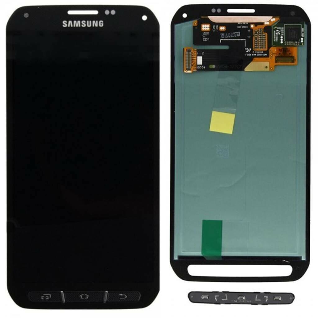 Handy-Zubehör Samsung Front LCD Asm Grey SM-G870F Galaxy S5 Acti (GH97-16088A)