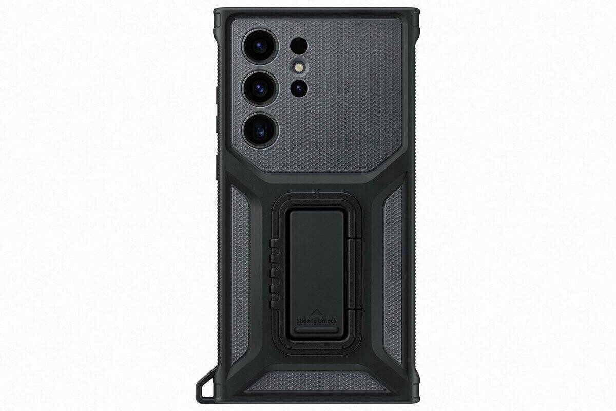 Samsung Rugged Gadget Case (Galaxy S23 Ultra) Titan Handy-Zubehör