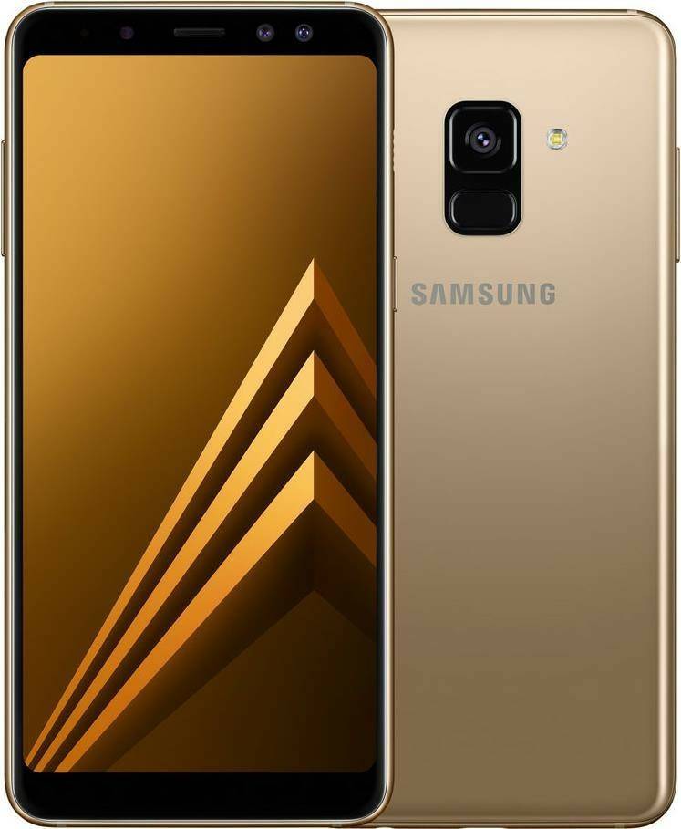 Samsung Galaxy A8 (2018) Duos4GB 32GB gold Handys & Smartphones