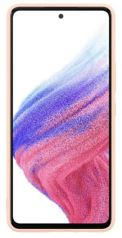 Handy-Zubehör Samsung Silikon Cover EF-PA536 (Galaxy A53)Pfirsich