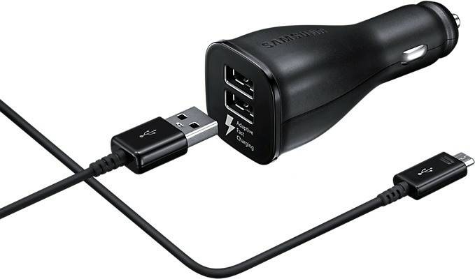 Samsung Kfz-Schnellladegerät (EP-LN920C) + USB-C Kabel Handy-Zubehör
