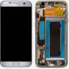 Samsung Display LCD Komplettset (Galaxy S7 Edge G935F)Silber Handy-Zubehör