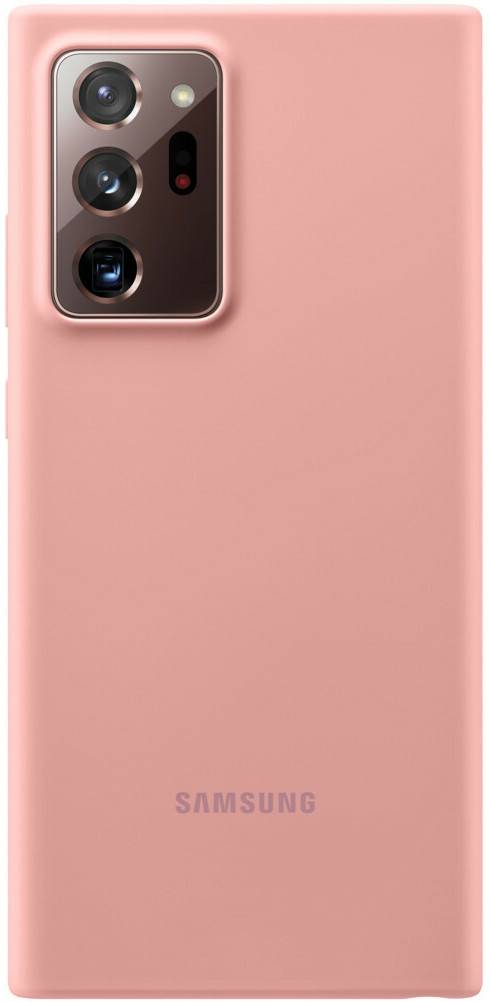 Handy-Zubehör Samsung Silicone Cover (Galaxy Note 20 Ultra)Copper Brown