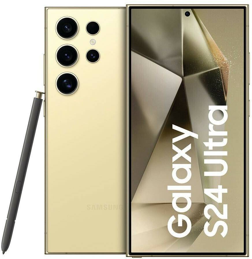 Handys & Smartphones Samsung Galaxy S24 Ultra1TB Titanium Yellow