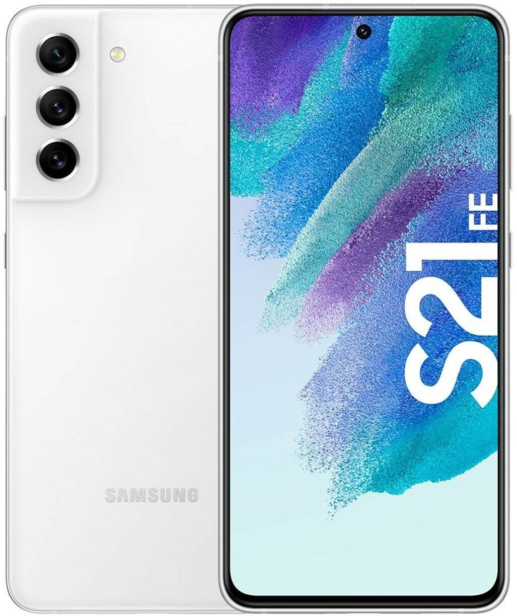 Handys & Smartphones Samsung Galaxy S21 FE128GB White