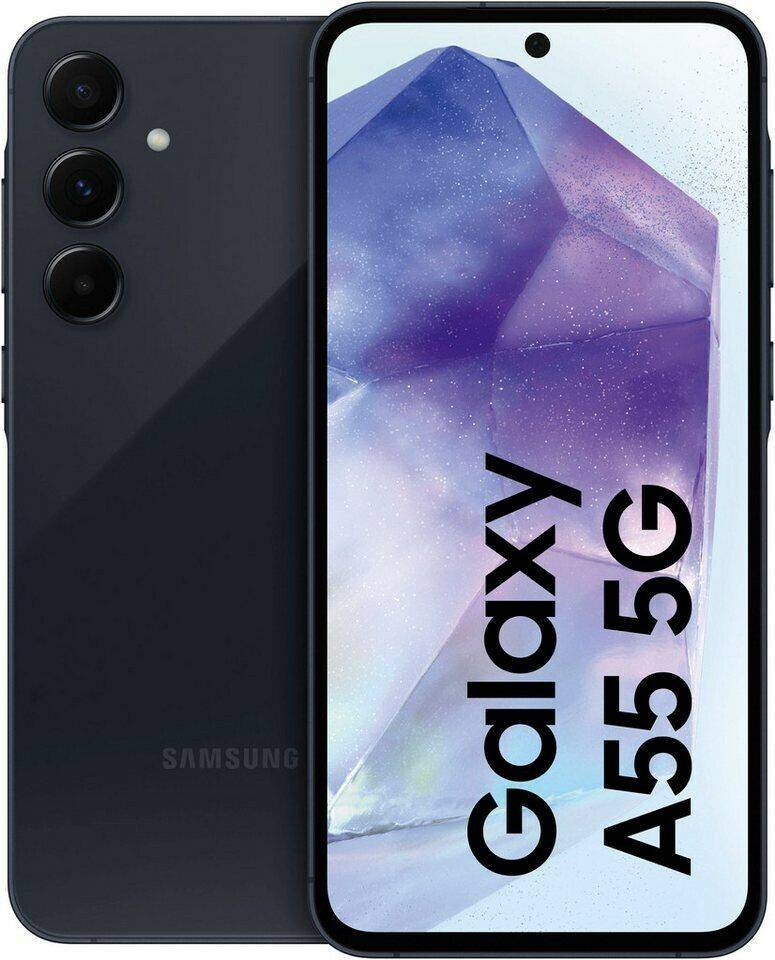 Samsung Galaxy A55128GB Marineblau Handys & Smartphones