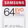Samsung Evo Plus (2020) SDSDXC 64GB Kamera-Zubehör